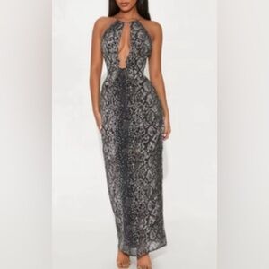 cheyenne open back dress Superdown Cheyenne Open Back Dress